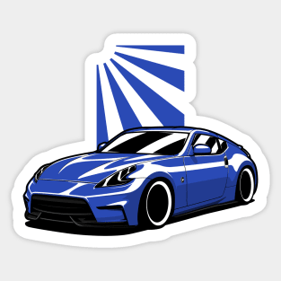 Blue 370Z JDM Sticker